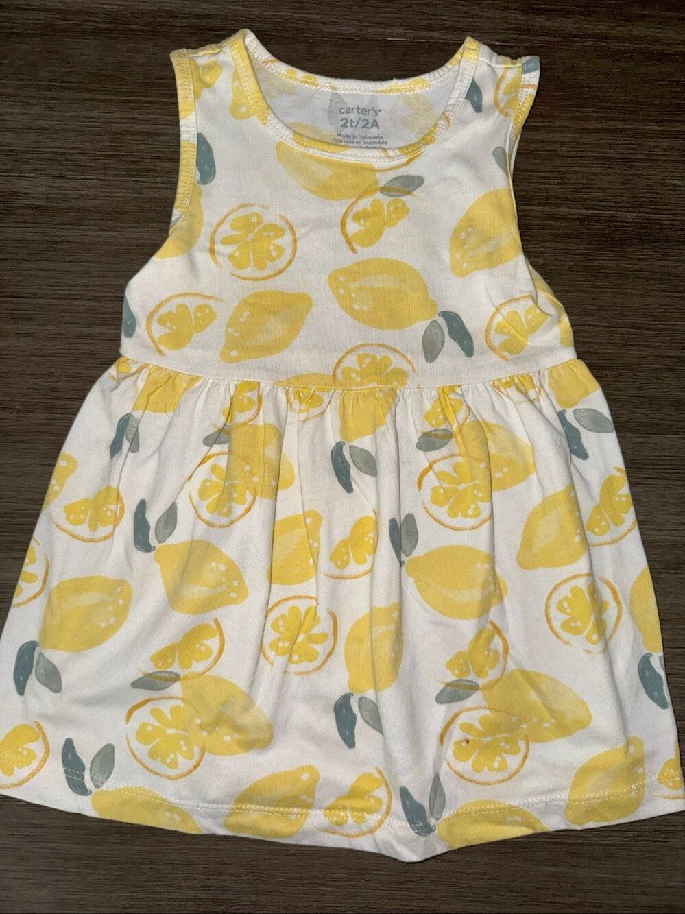 Carter’s 18M Pastel Watercolor Ruffle Dress | Spring Summer | EUC